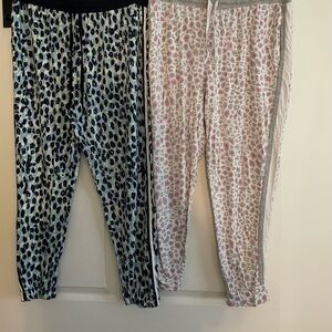 Secret Treasures Black and Blue /Pink and Gray Lounge Pants